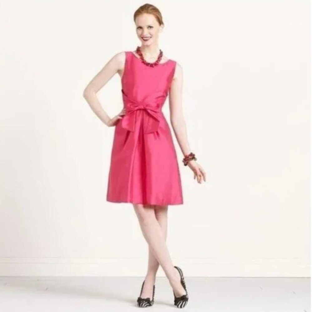 Kate Spade Silk Bow Dress Jillian Size 10
